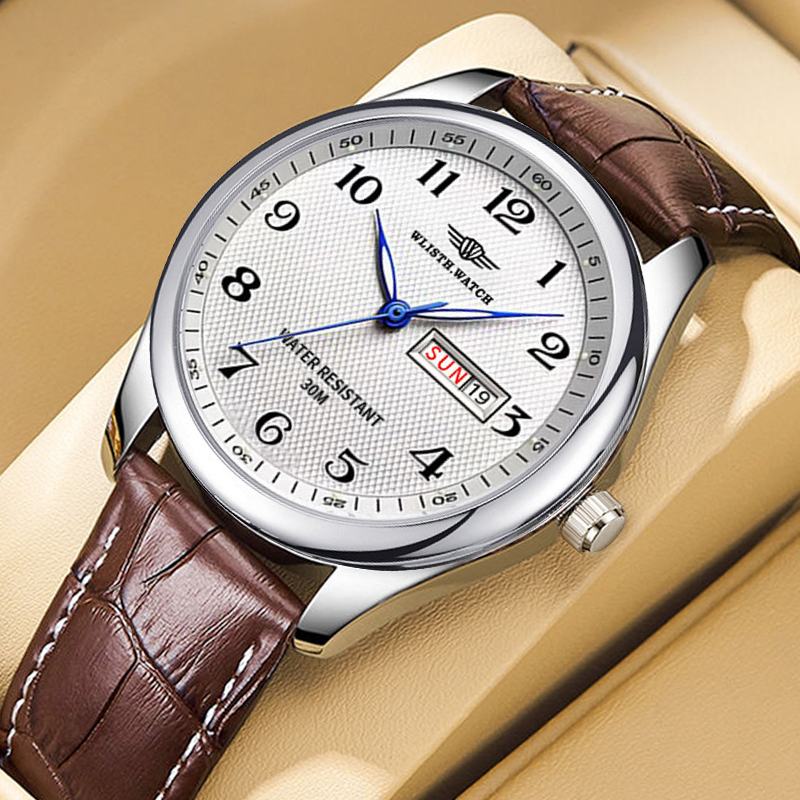 Luxury Watch With Arabic Numerals - WLISTH Luxury Brand Men's Watch Quartz