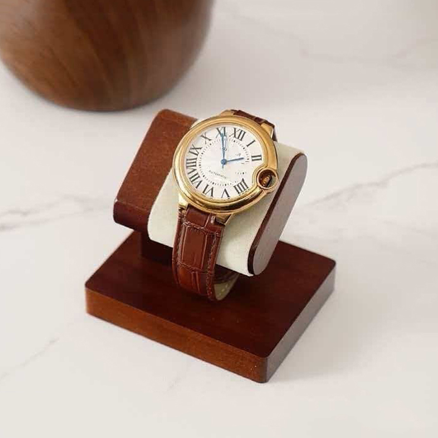 Luxury Watch Shop - Wooden Watch Display Stand Solid Wood