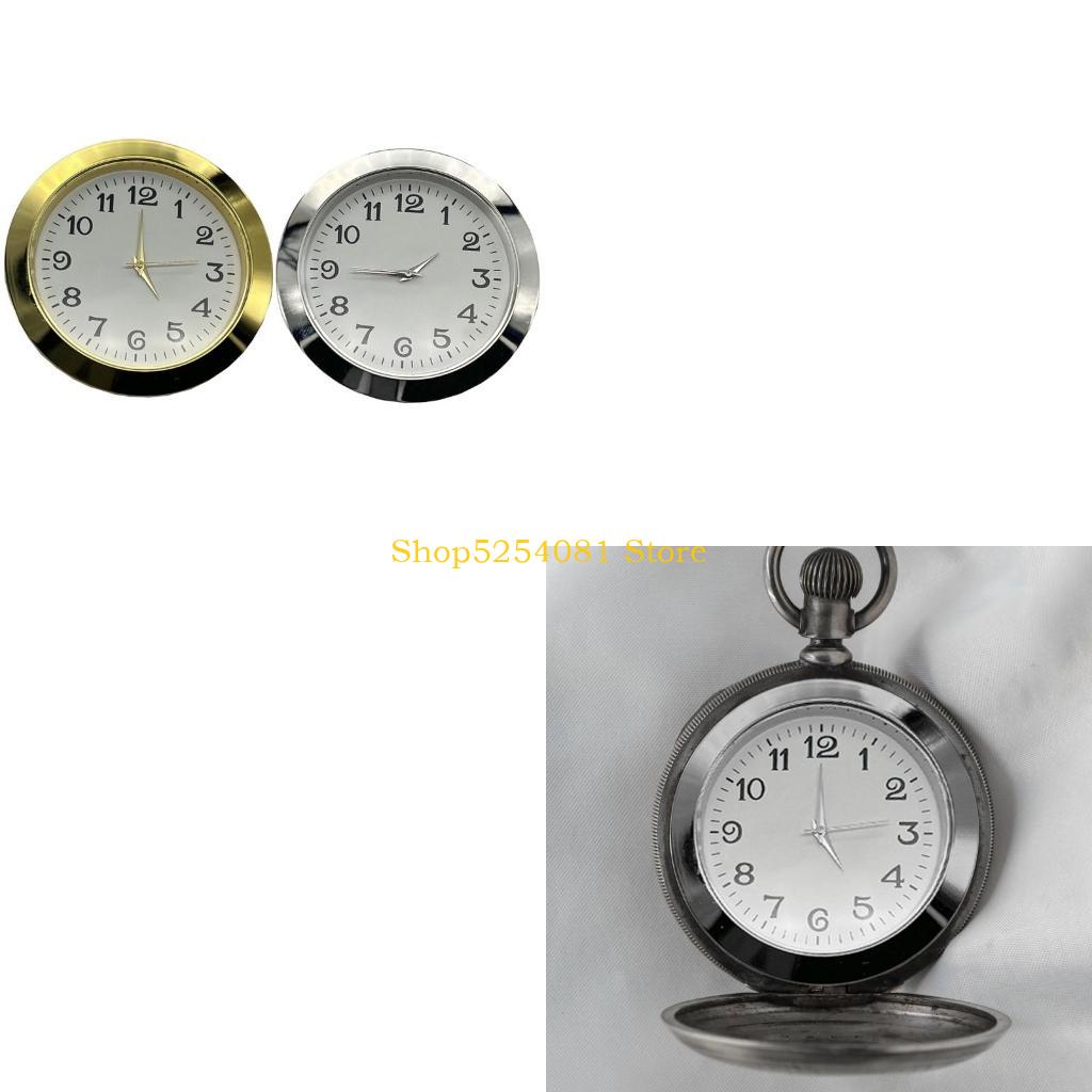 Luxury Watch With Arabic Numerals - AXYC 2-1/8Inch Clock Insert Craft Watch