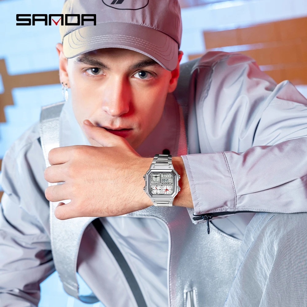 Fashion SANDA 6257 Popular Men - Luxury Watch Shop review and price