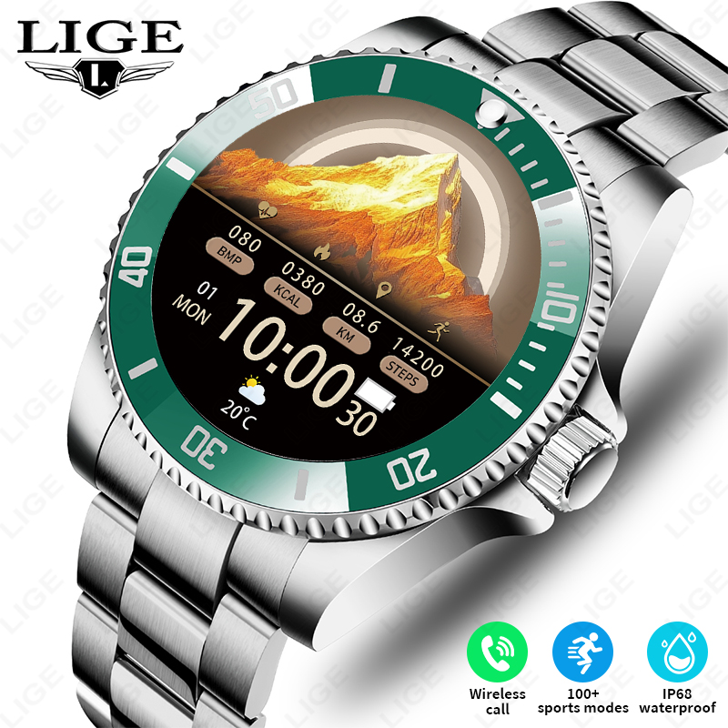 LIGE New Smart Watch Men Bluet - Luxury Watch On Wrist review and price