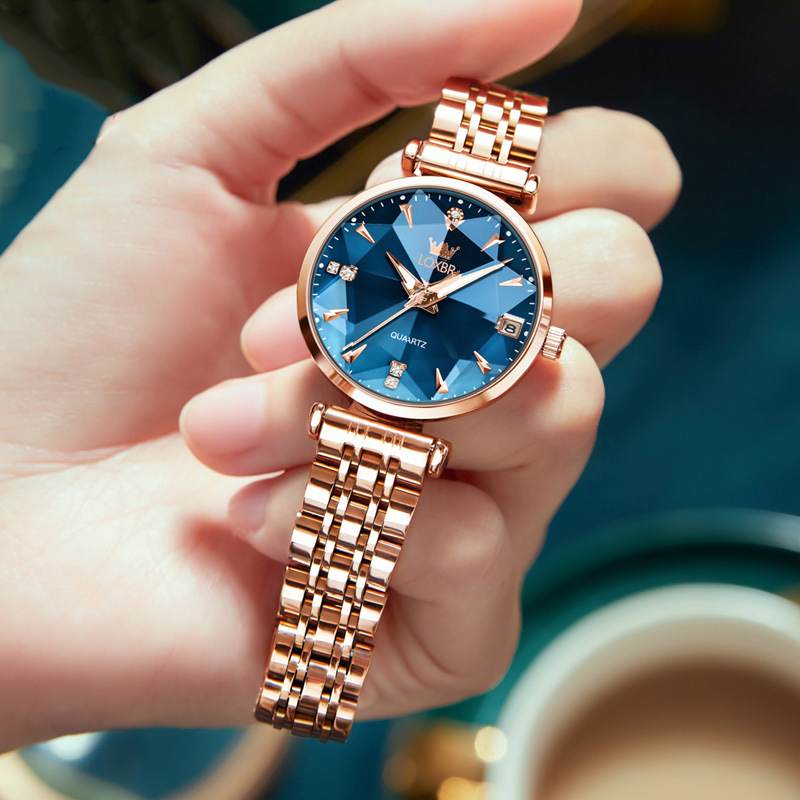 Women Luxury Crystal Date Watc - Open Heart Watch review and price