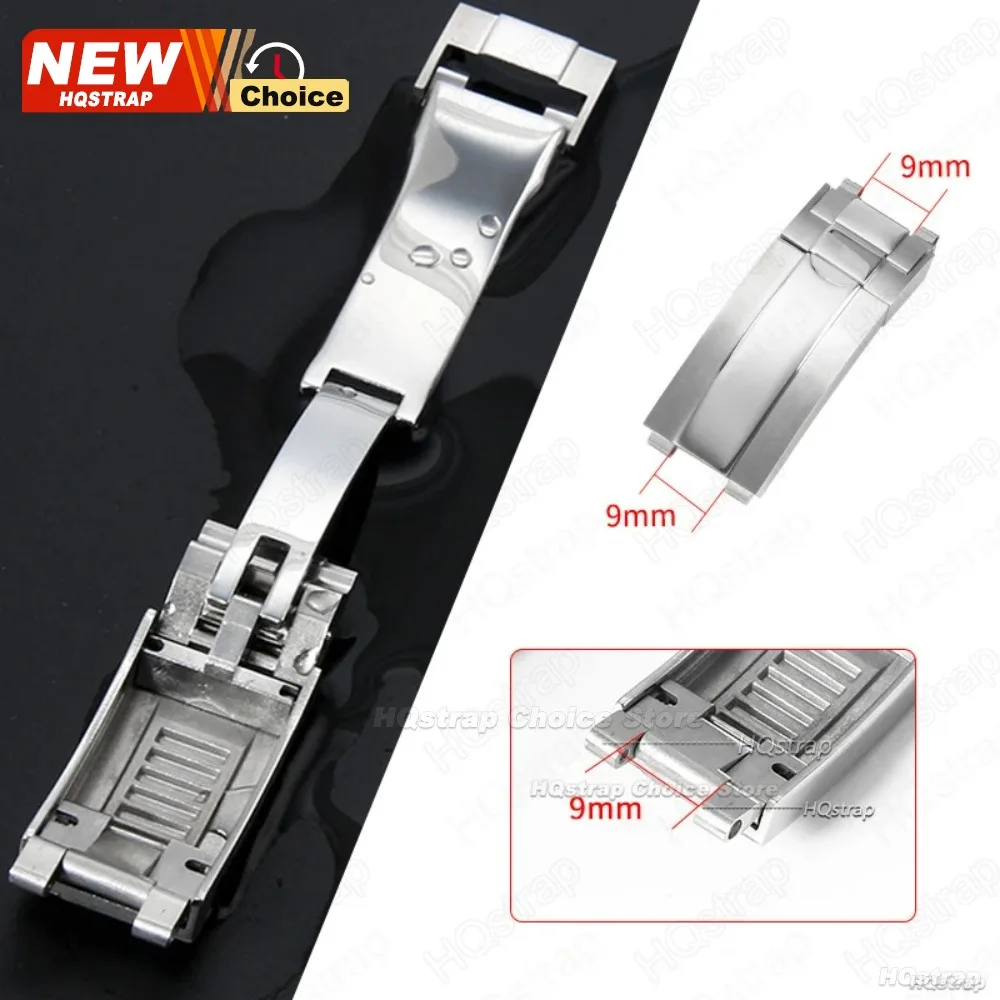 9mmx9mm Folding Buckle for Rol - Luxury Watch Gold review and price