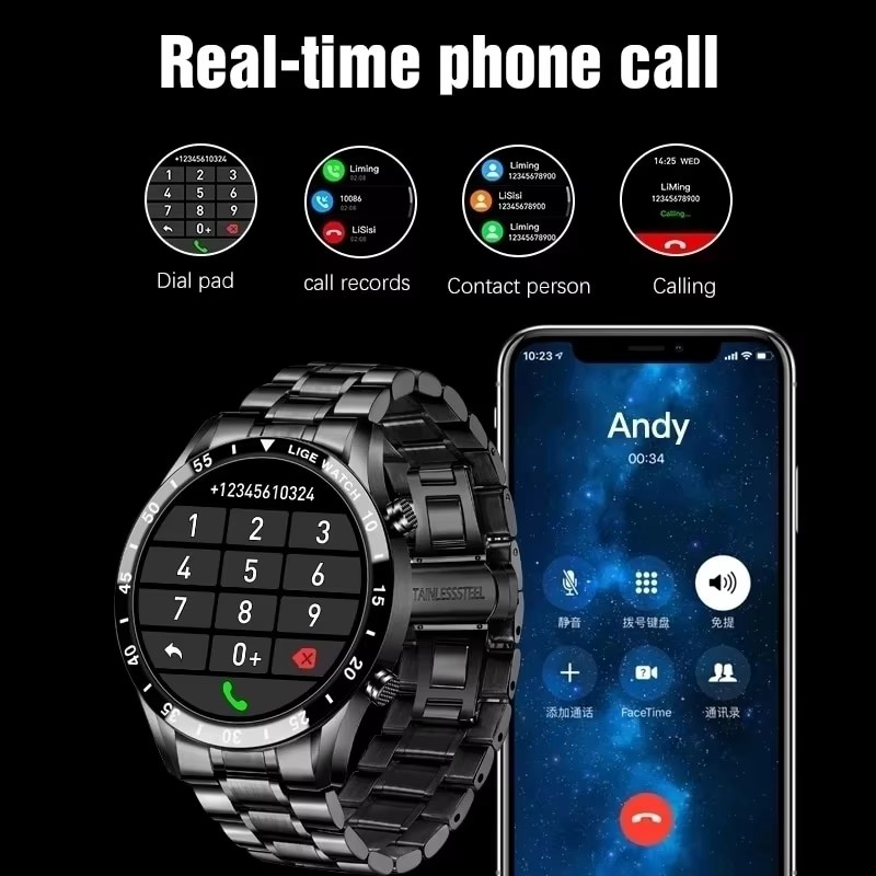 Luxury Steel Smart Watch Men S - Luxury Watch On Wrist review and price