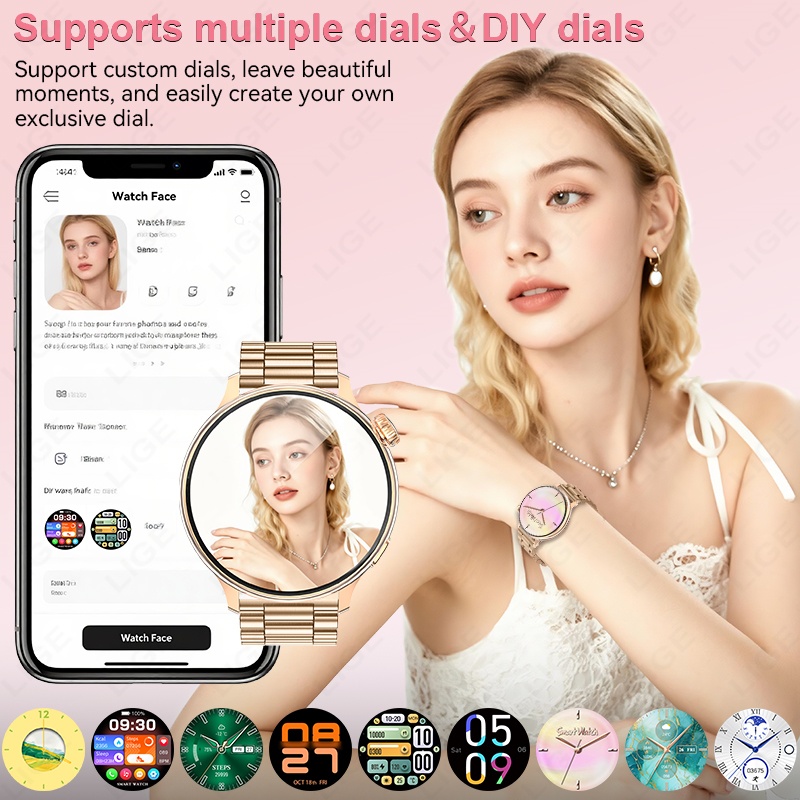 LIGE Luxury Women Smart Watch  - Luxury Watch On Wrist review and price