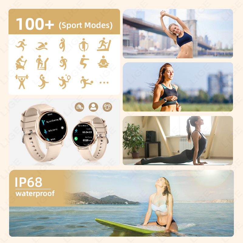 2026 LIGE Women Smart Watch Lu - Luxury Watch On Wrist review and price