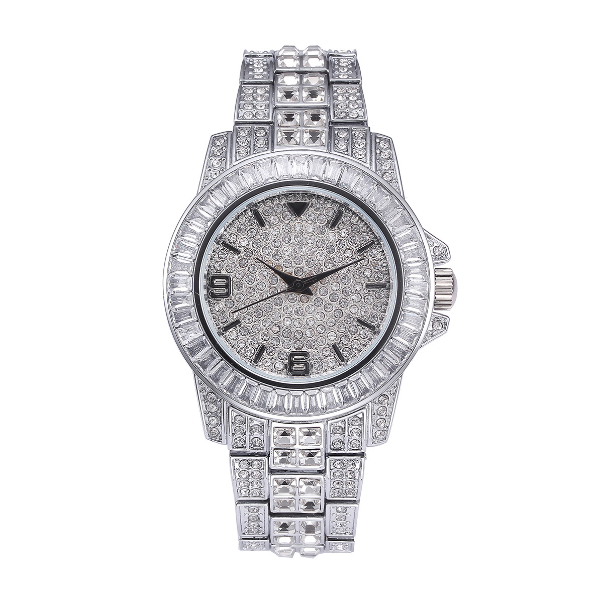 Luxury Full Stone Quartz Watch - Luxury Watch Gold review and price