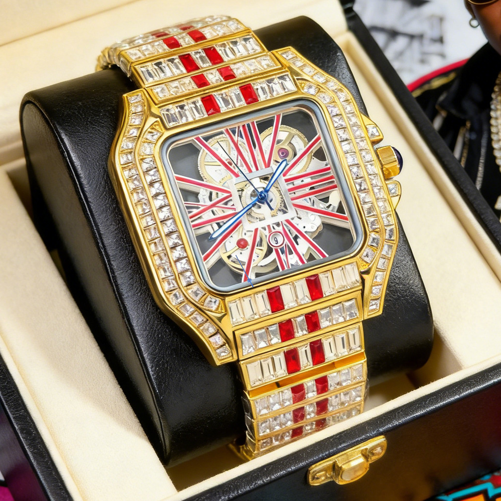 NO Logo High Quality Iced Out  - Luxury Watch Brands Logo review and price