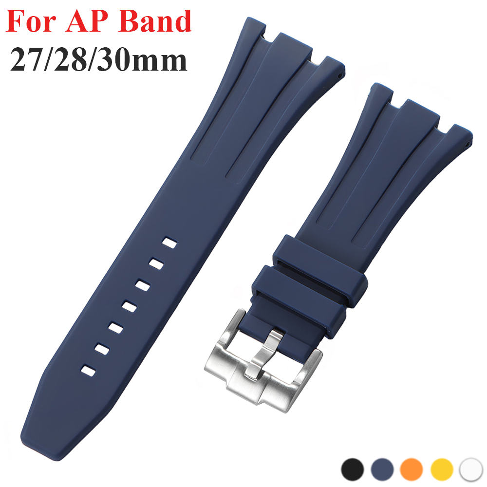 27mm 28mm 30mm Rubber Strap fo - Audemars Piguet Watch Royal Oak review and price
