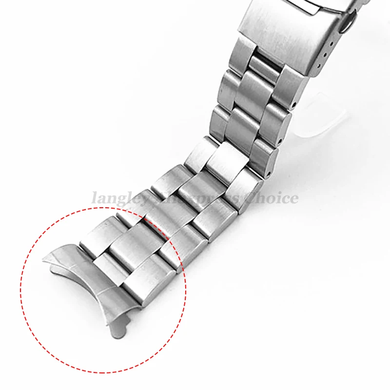 Curved End Link for Seiko SKX0 - Luxury Watch Gold review and price