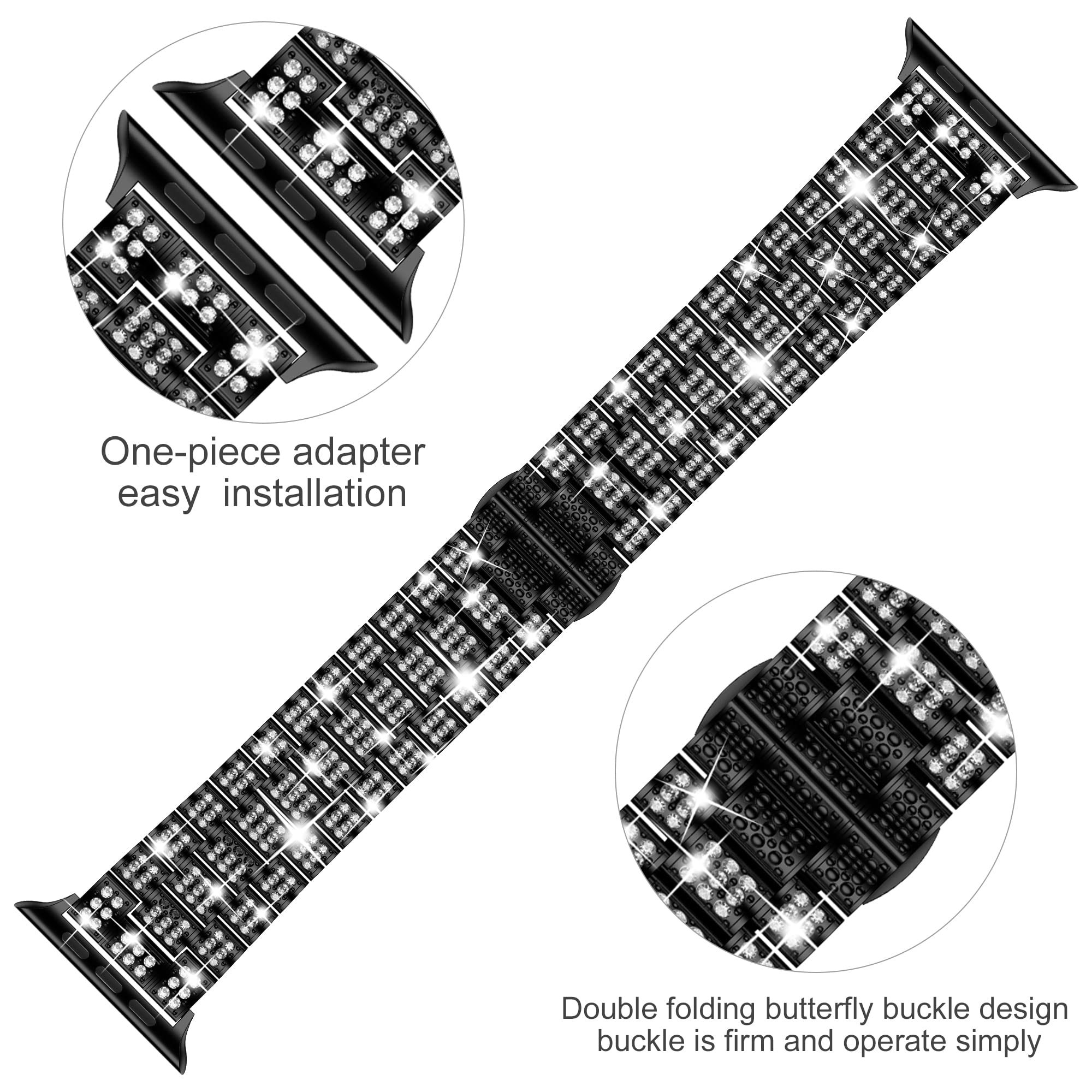 Diamond Strap for Apple Watch  - Apple Watch Luxury X review and price