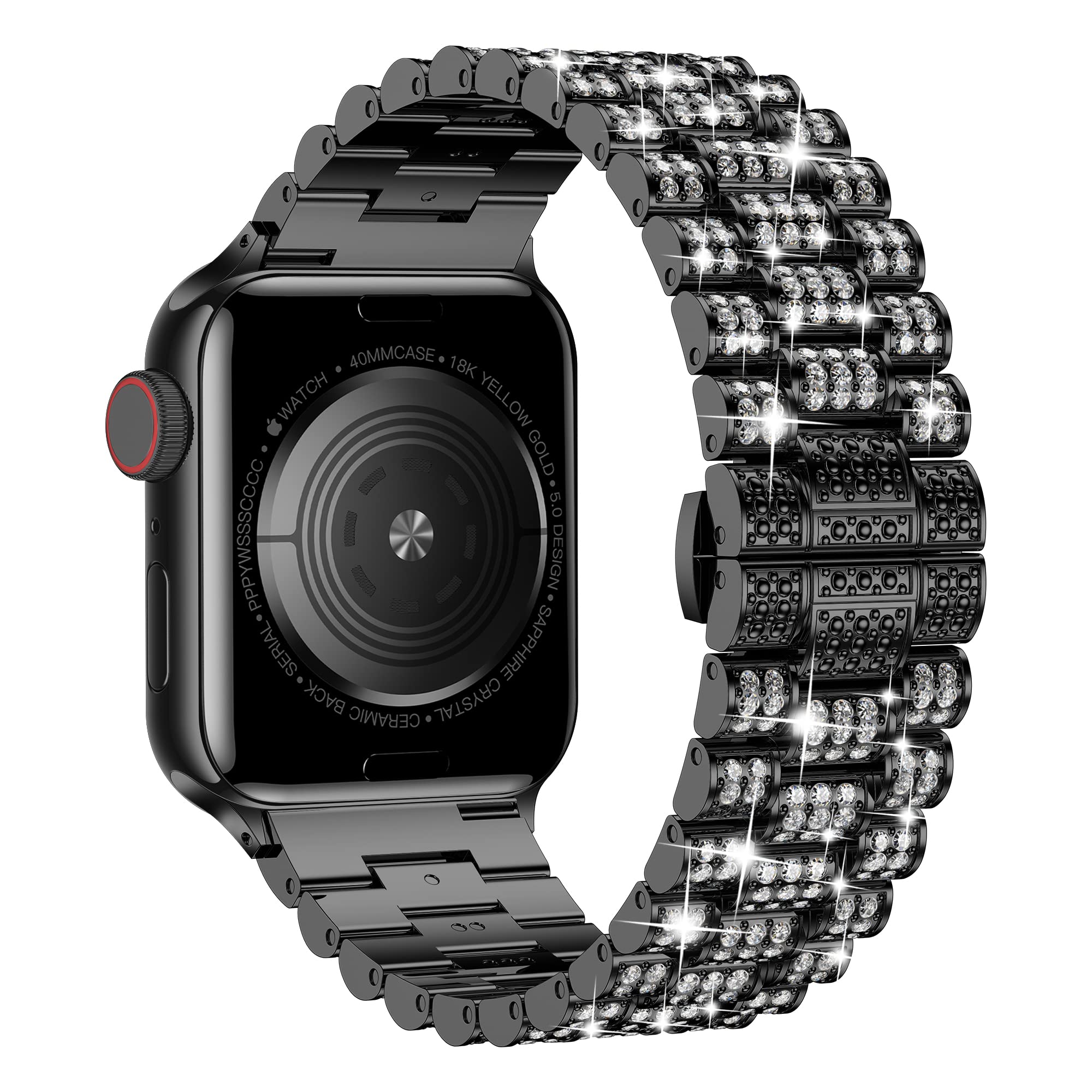 Diamond Strap for Apple Watch  - Apple Watch Luxury X review and price