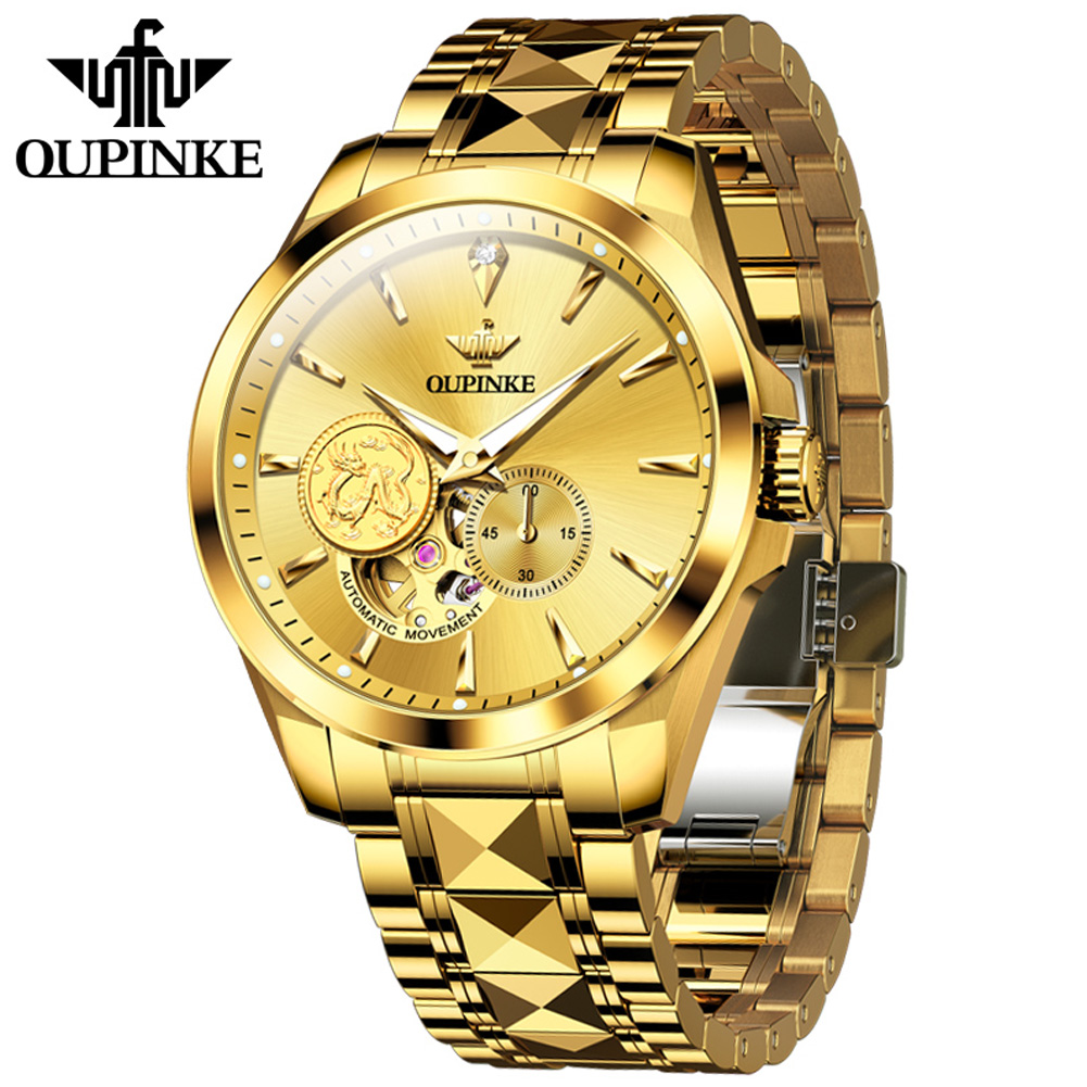 OUPINKE Men's Watches Top Bran - Luxury Watch Brands Logo review and price