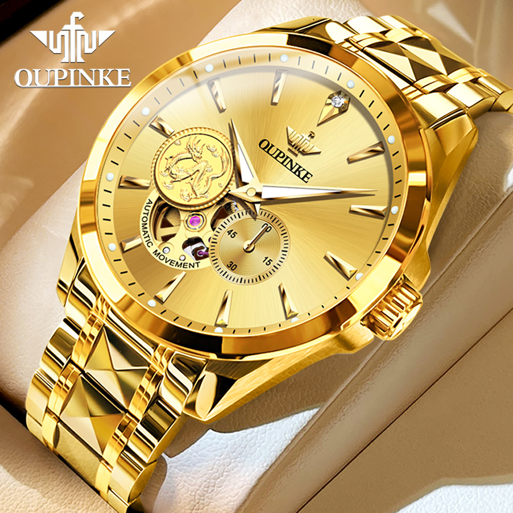 OUPINKE Men's Watches Top Bran - Luxury Watch Brands Logo review and price