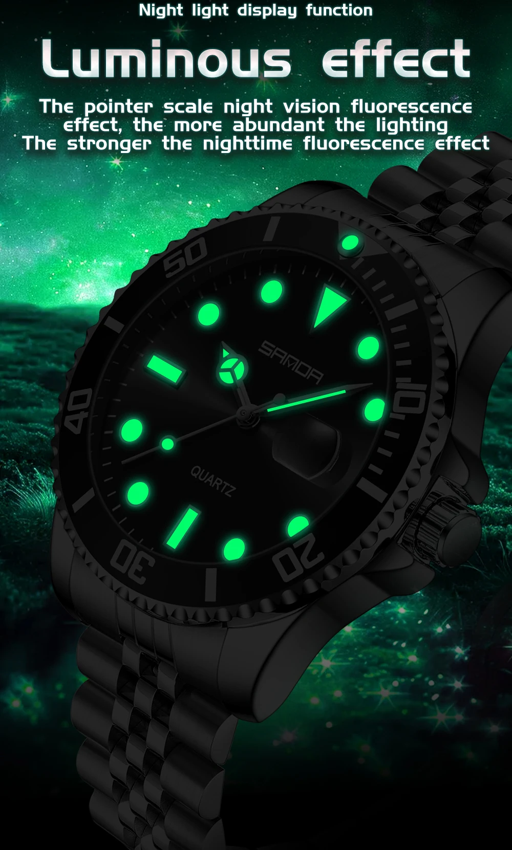 SANDA 1099 Fashion Luxury Men' - Luxury Watch Shop review and price
