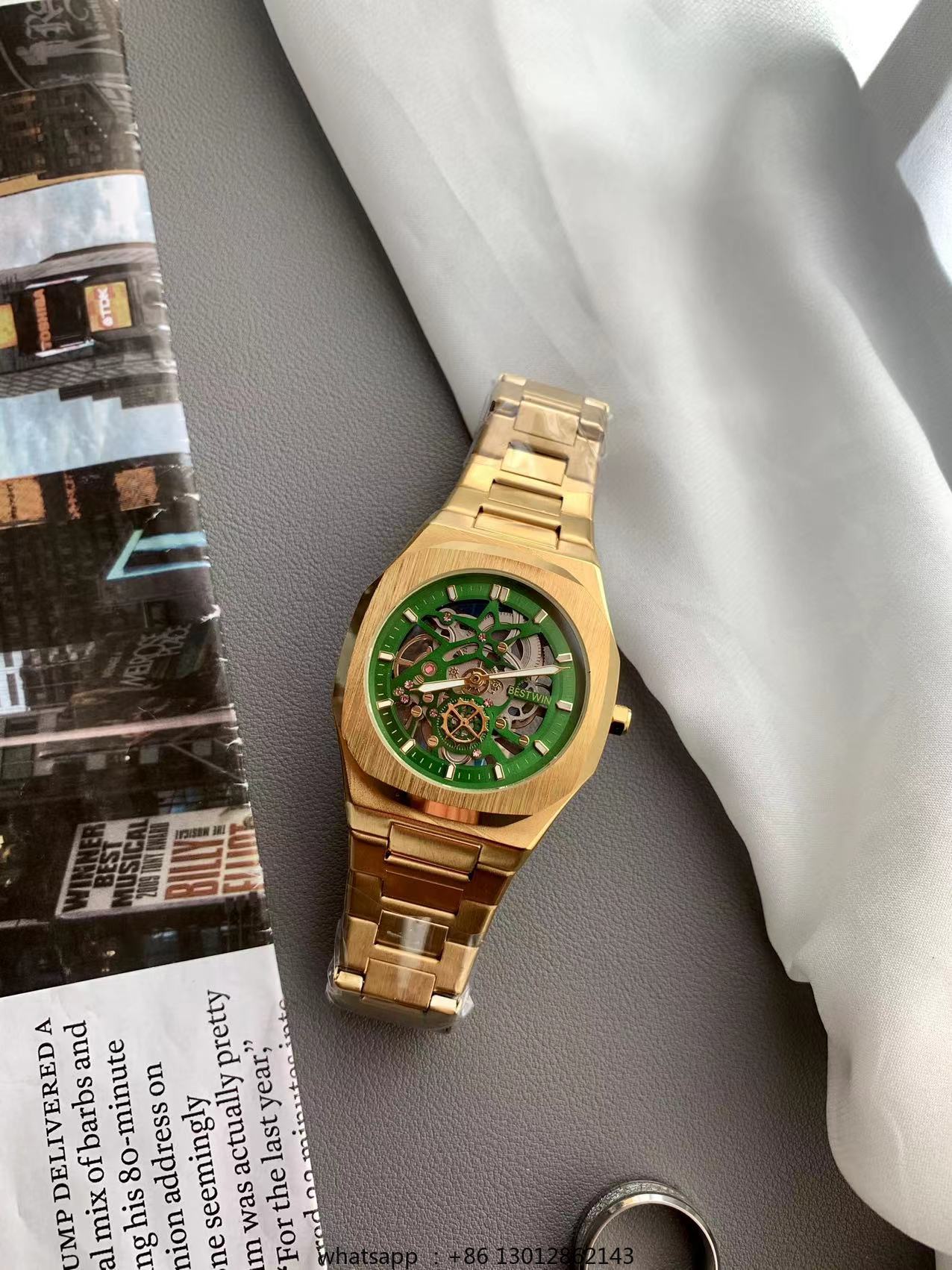 Steel strip waterproof persona - Luxury Watch Gold review and price