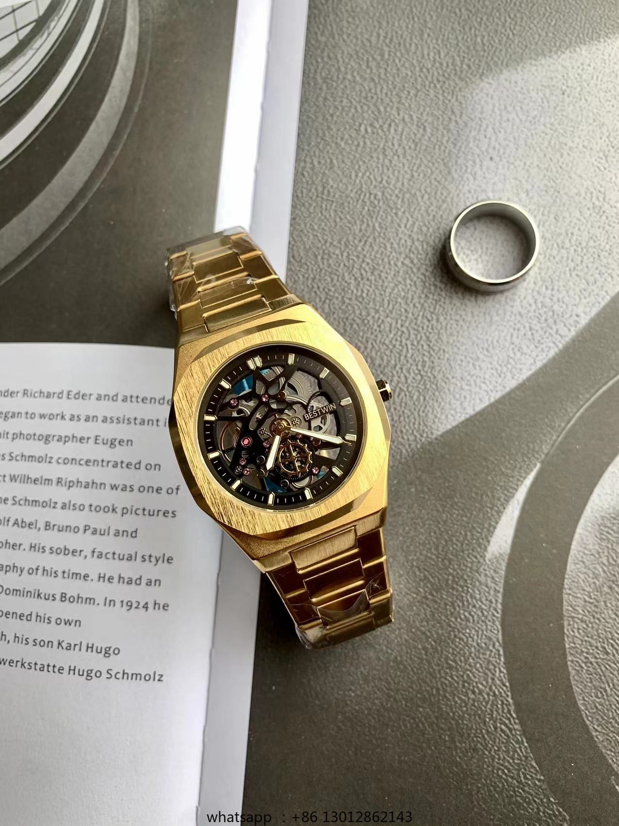 Steel strip waterproof persona - Luxury Watch Gold review and price