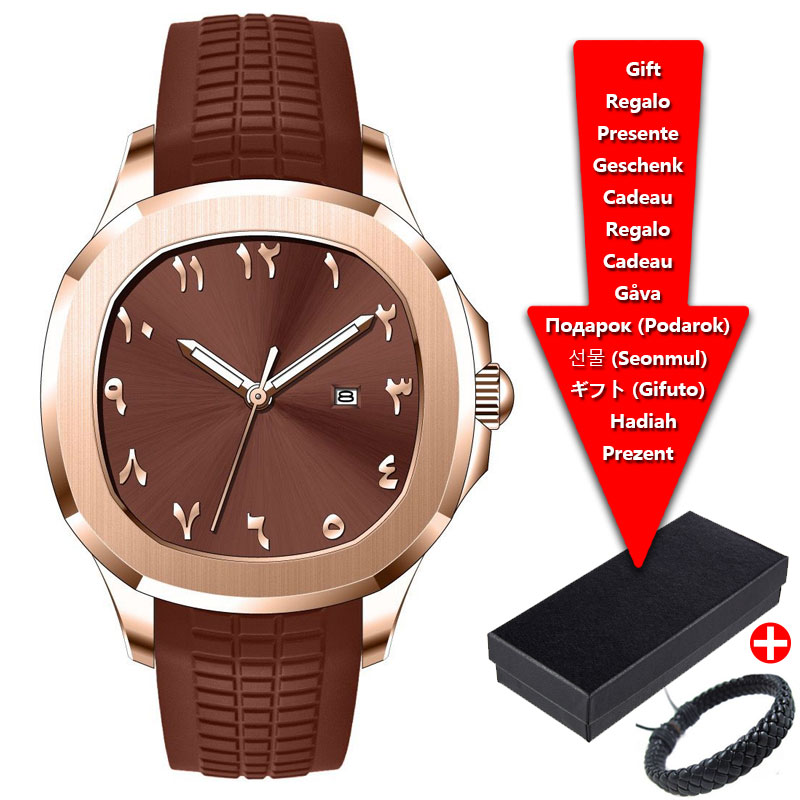 Luxury Brand Men's Watch Silic - Luxury Watch Brands Logo review and price