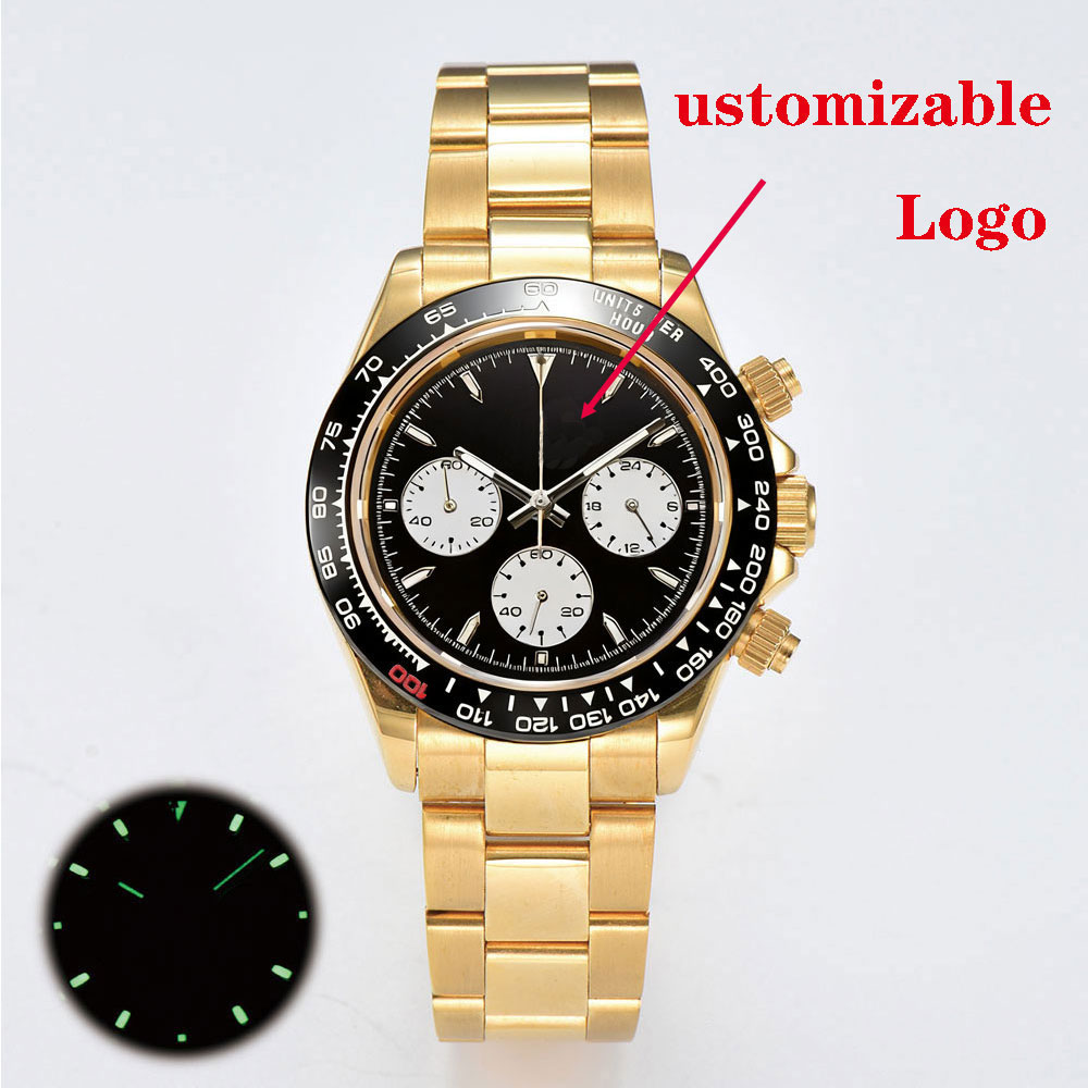 39mm gold custom men's watch V - Luxury Watch Gold review and price