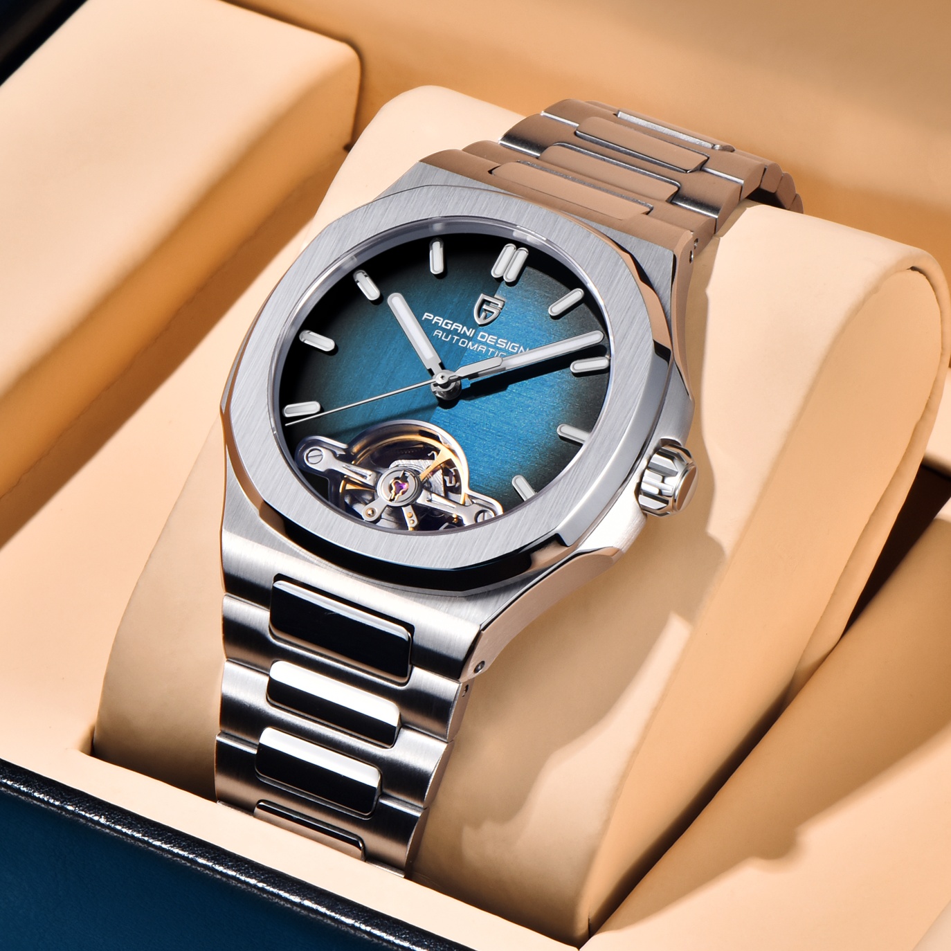 PAGANI DESIGN New Mechanical H - Open Heart Watch review and price