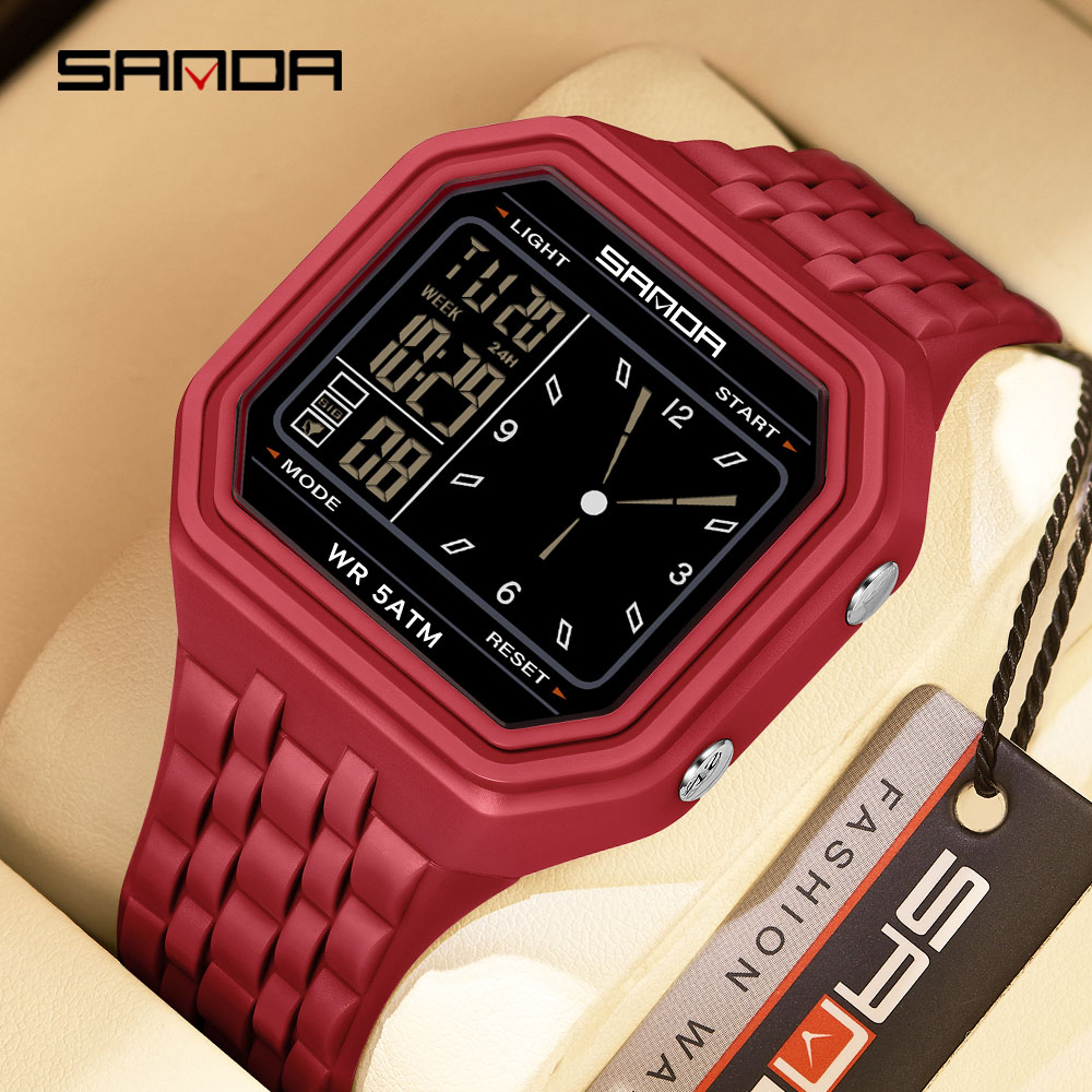Sanda Luxury Electronic Watch  - Luxury Watch Shop review and price