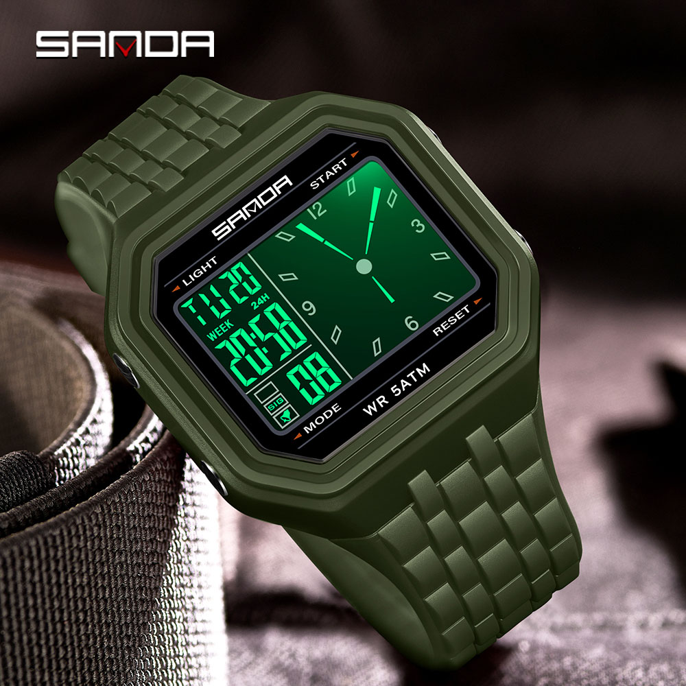 Sanda Luxury Electronic Watch  - Luxury Watch Shop review and price