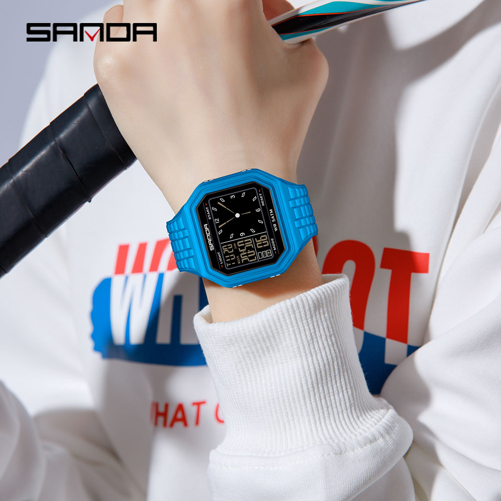 Sanda Luxury Electronic Watch  - Luxury Watch Shop review and price