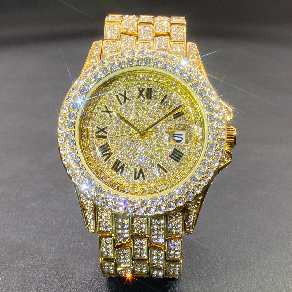 Big Gold Silver Black Wristwat - Luxury Watch Gold review and price