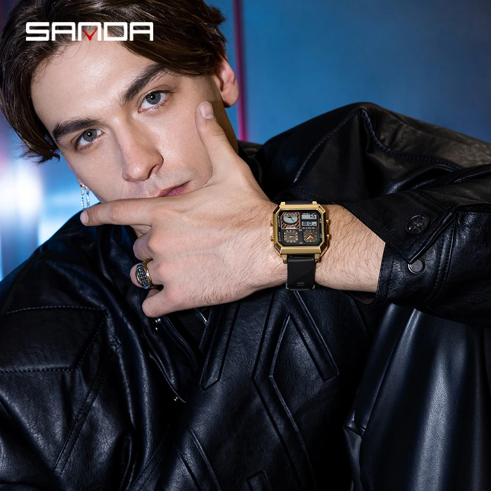 SANDA Top Brand 6210 Fashion M - Luxury Watch Shop review and price