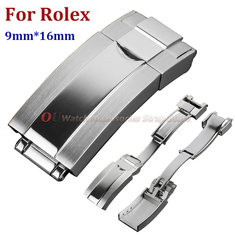 9mmx16mm Stainless Steel Deplo - Luxury Watch Gold review and price