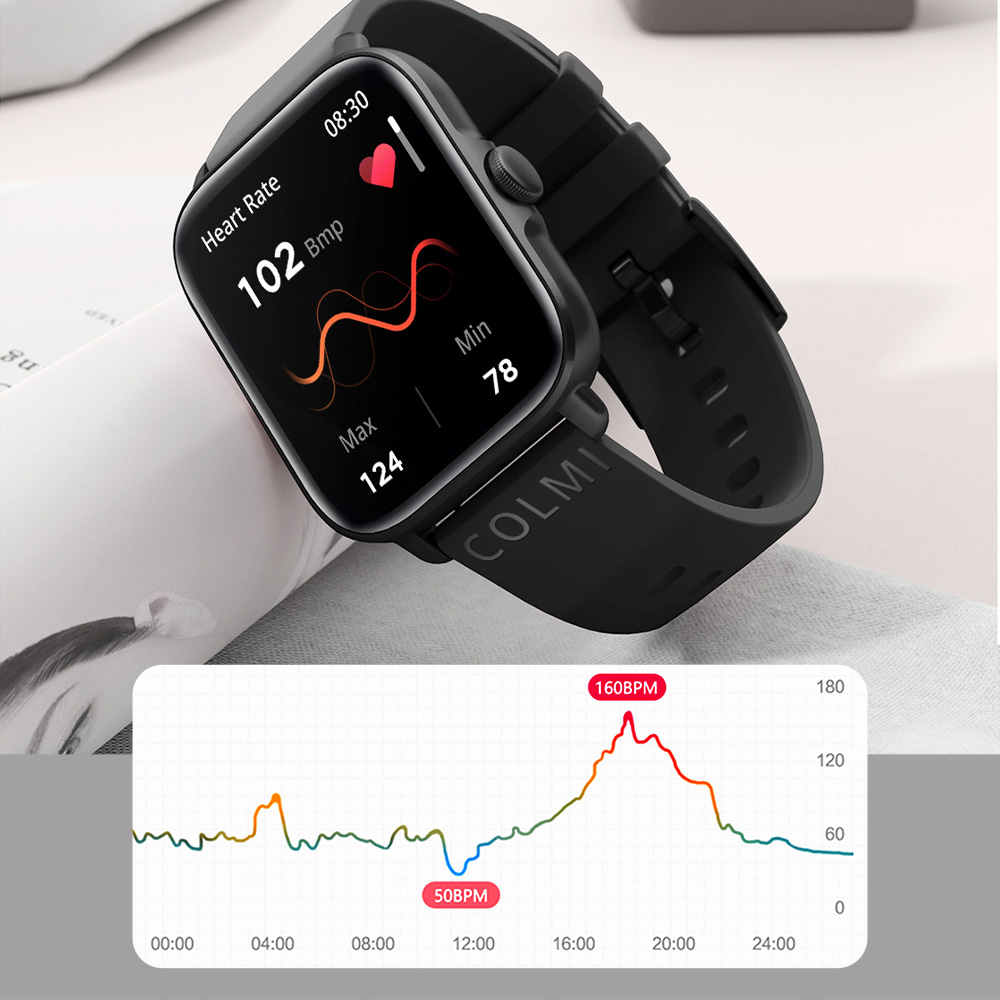 COLMI P28 Plus Bluetooth Answe - Open Heart Watch review and price